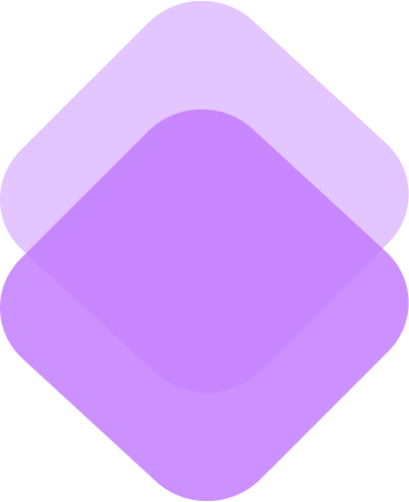 hecky.dev purple stacked squares