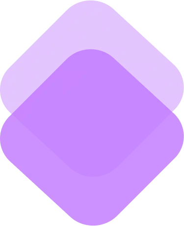 hecky.dev purple stacked squares
